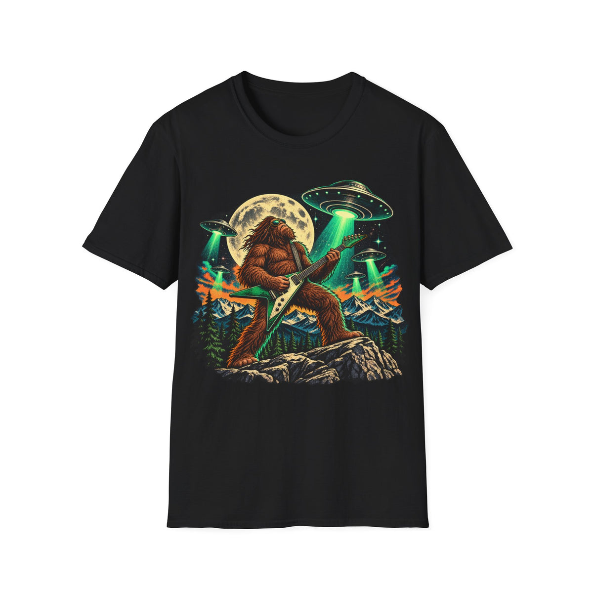 Sasquatch Guitar solo T-Shirt