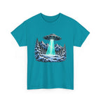 UFO Mountain Abduction Graphic Tee