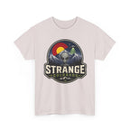 Strange Colorado alien mountains T-Shirt | UFO retro badge tee