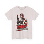 Vintage Action Hero with Shotgun Youre One Ugly Motherfucker Tee Graphic TShirt