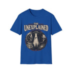 T-Shirt — "The Unexplained" UFO & Cryptid Mystery Graphic