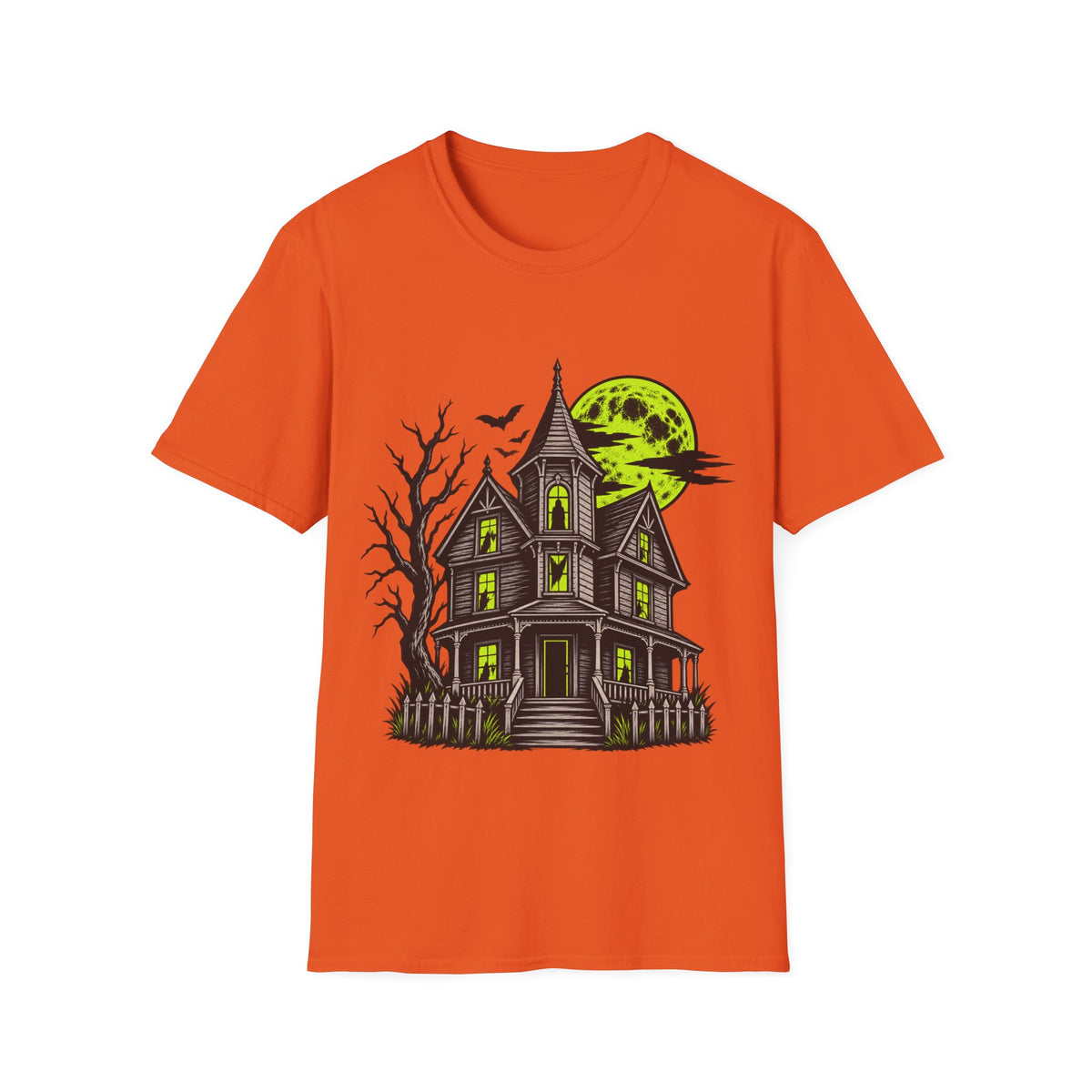 Haunted House Halloween T-Shirt