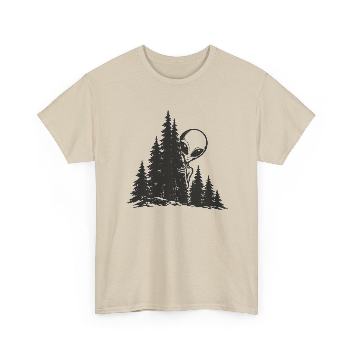 Alien in the Pines Graphic T-Shirt