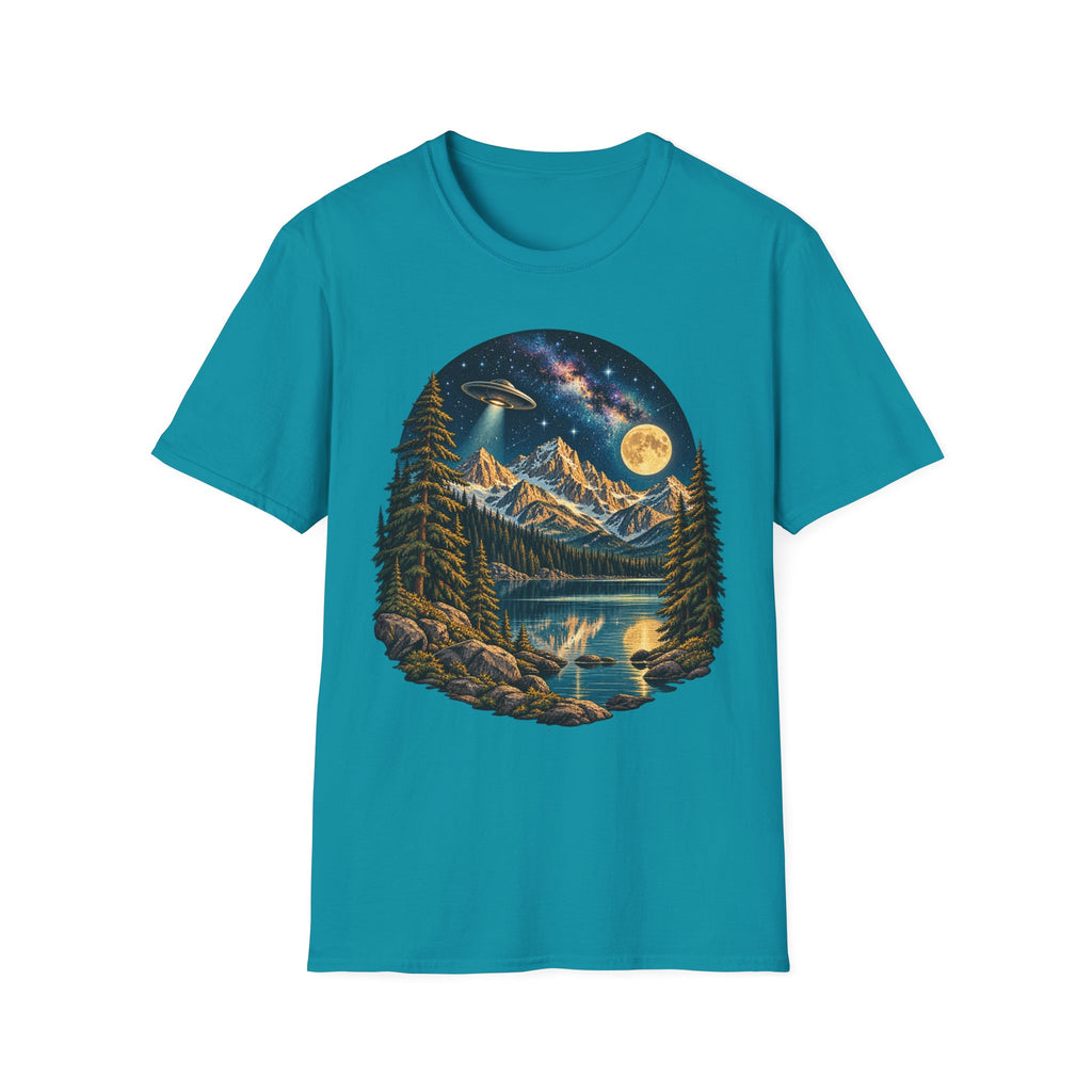Moonlit Mountain Lake T-Shirt