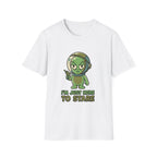 I’m Just Here to Stare Alien T-Shirt