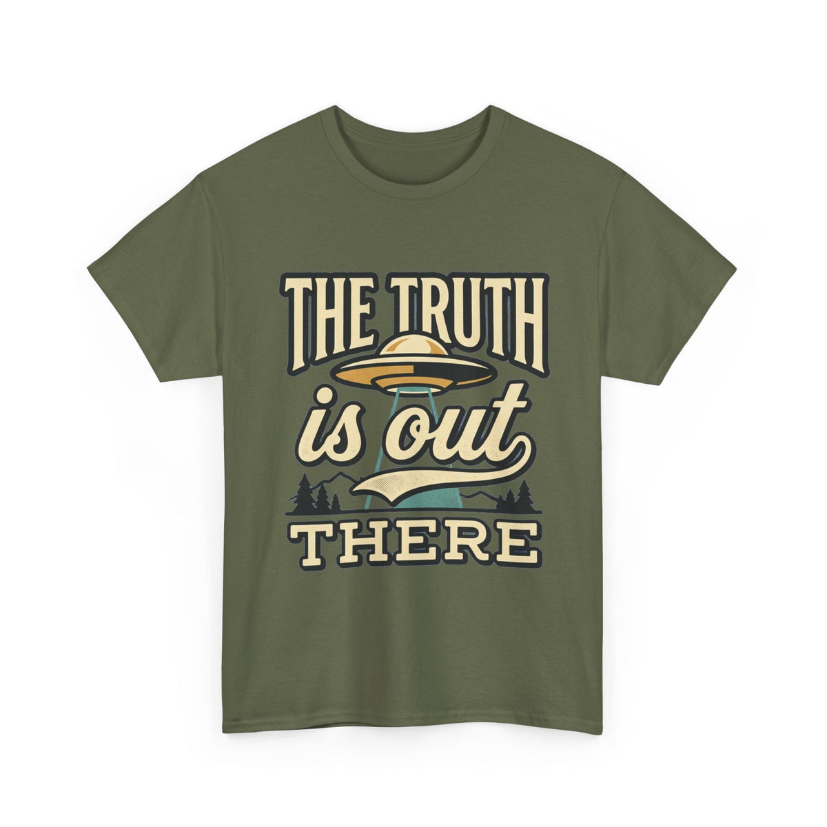 The Truth Is Out There T-Shirt | UFO Alien Retro Graphic Tee
