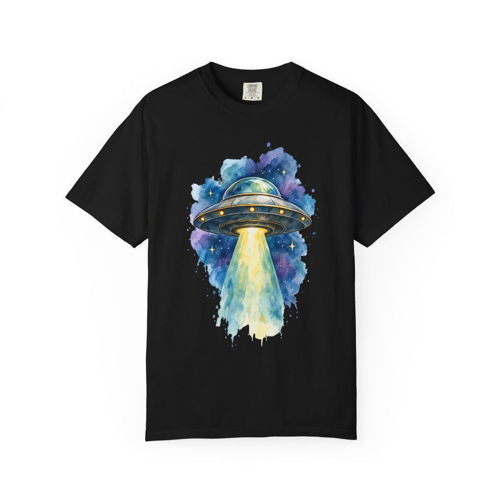 UFO Watercolor T-Shirt