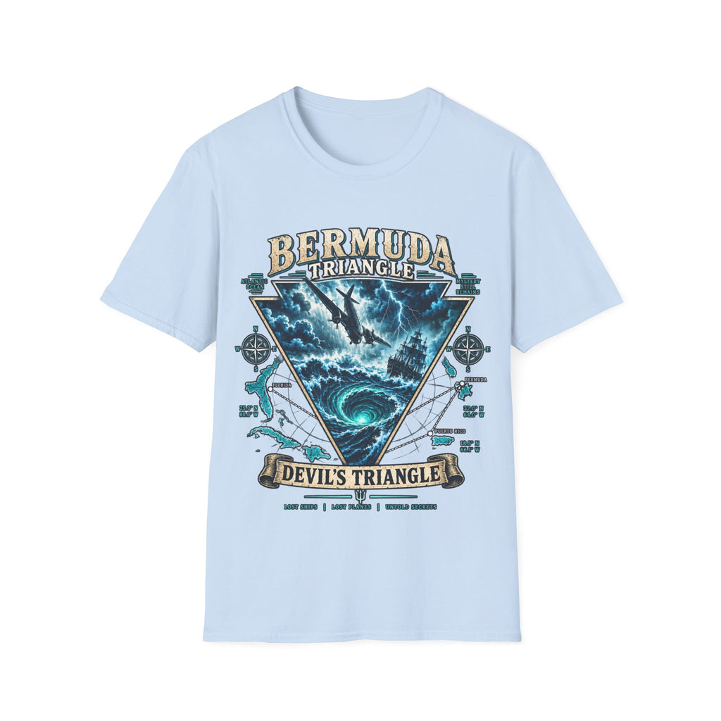 Bermuda Triangle 'Devil's Triangle' Graphic T-Shirt