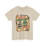 Officially Unexplained File Alien Tee | UFO X-Files Document Graphic