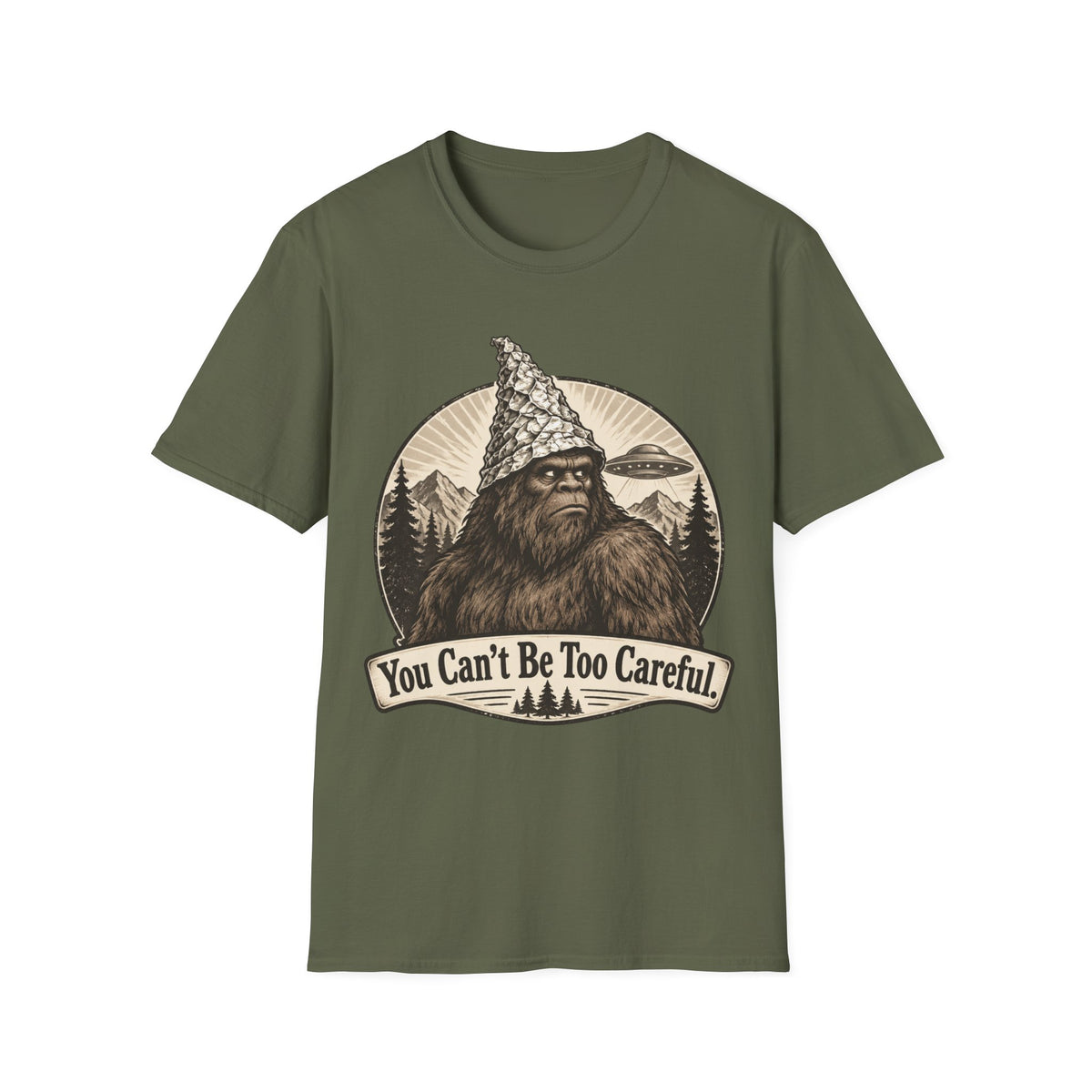 Bigfoot 'You Can't Be Too Careful' T-Shirt