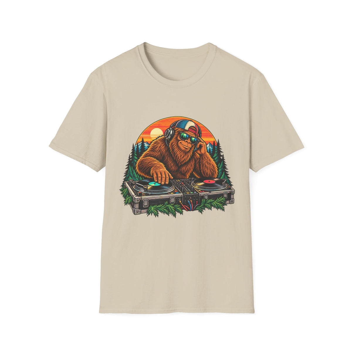 Chill Sasquatch DJ T-Shirt