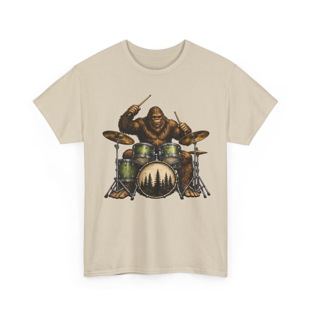 Sasquatch Drummer T-Shirt