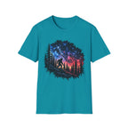 Bigfoot Cosmic Night T-Shirt