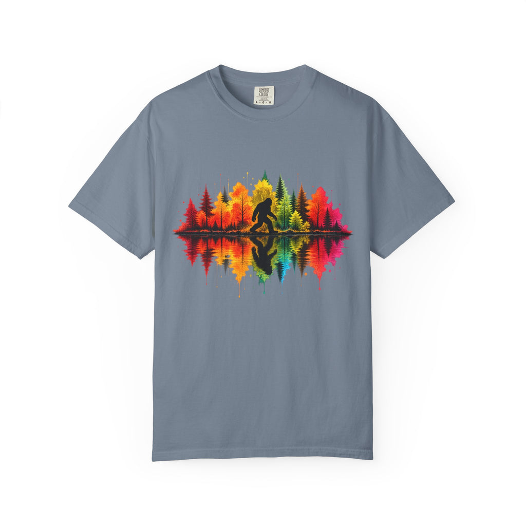 Bigfoot Forest Reflection T-Shirt