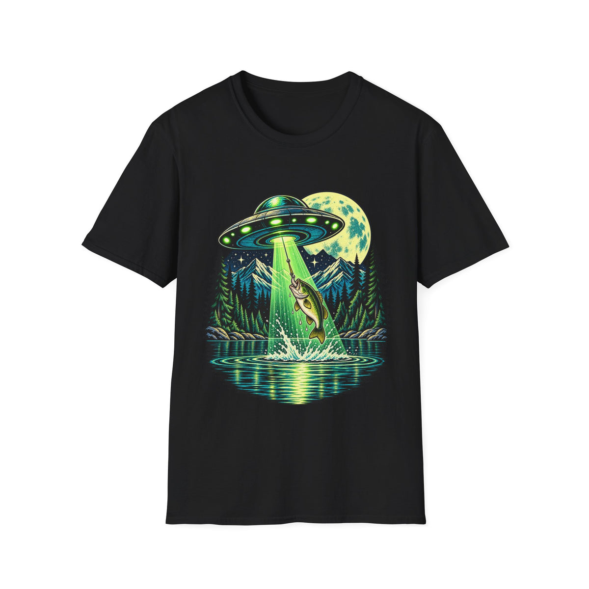 UFO Fishing Trip T-Shirt