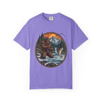 Bigfoot Fishing Graphic T-Shirt
