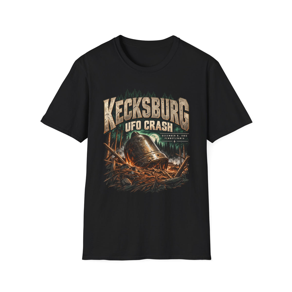 Kecksburg UFO Crash Alien Encounter T-Shirt