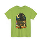 Stay Weird Black Cat T-Shirt