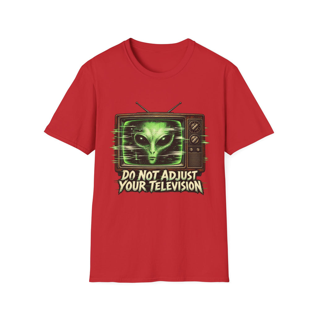 Do Not Adjust Your Television Alien T-Shirt