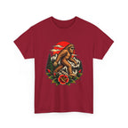 Bigfoot Forest Sunset T-Shirt — Sasquatch Vintage Graphic Tee