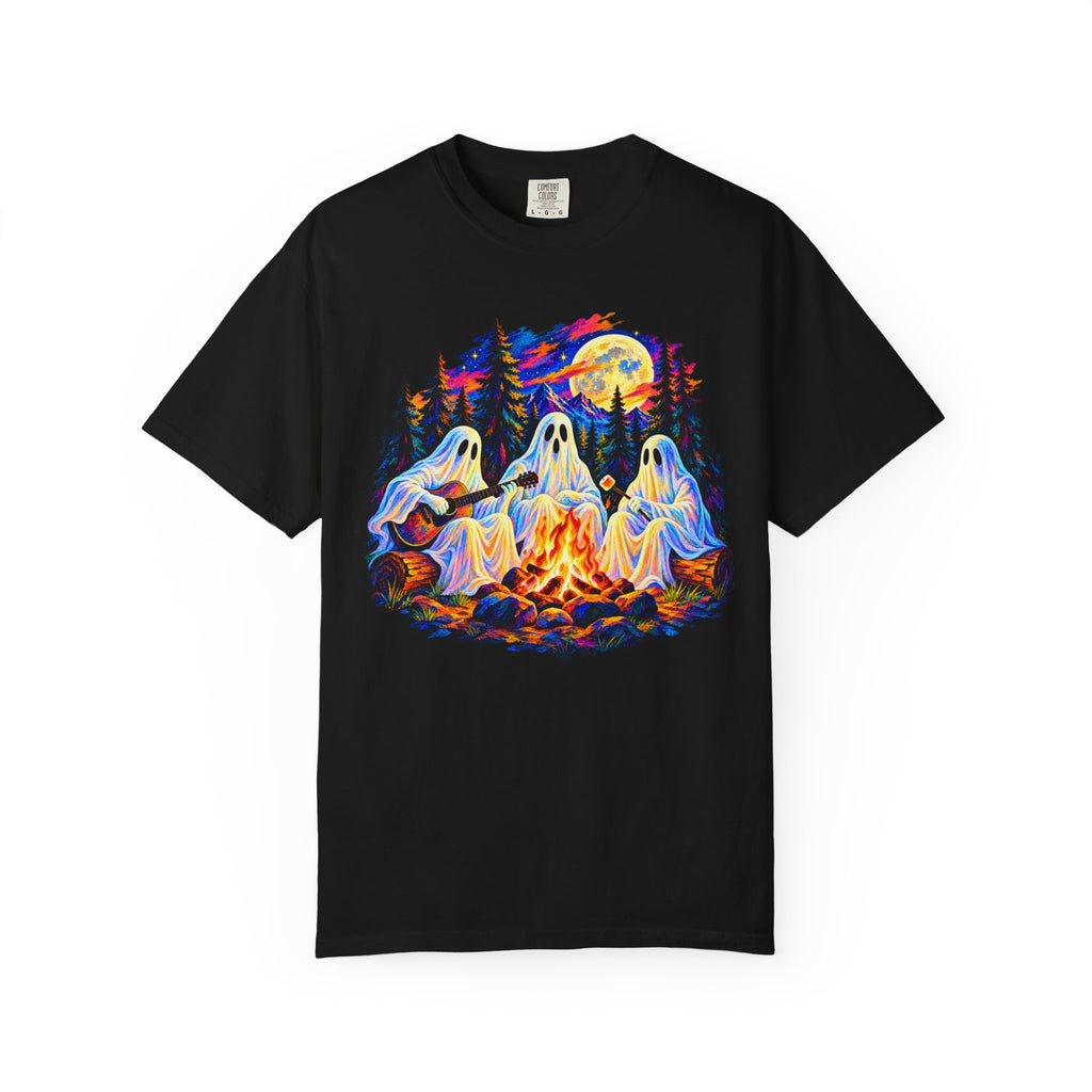 Colorful Ghost Campfire T-Shirt