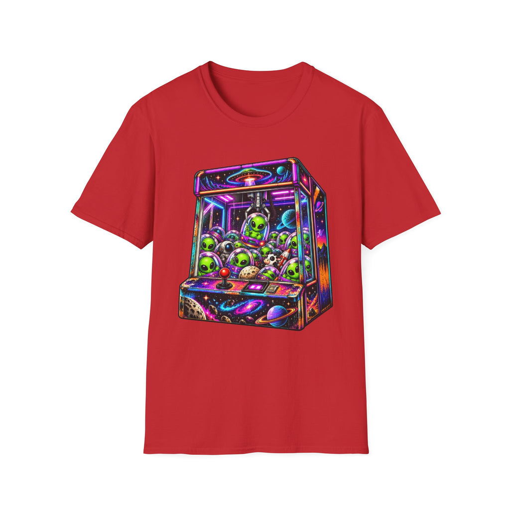 Neon Alien Claw Machine T-Shirt