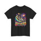 Stay Weird Astronaut Tee — Psychedelic Space Graphic T-Shirt
