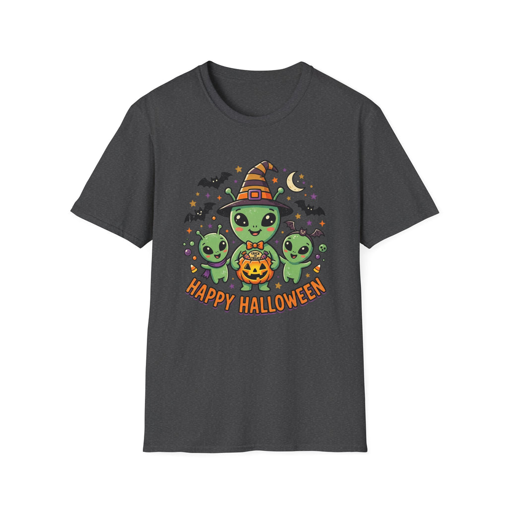 Happy Halloween Alien Pumpkin T-Shirt