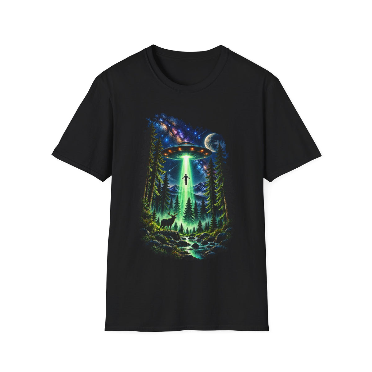 Mystical Enchanted Forest Moonlight T-Shirt