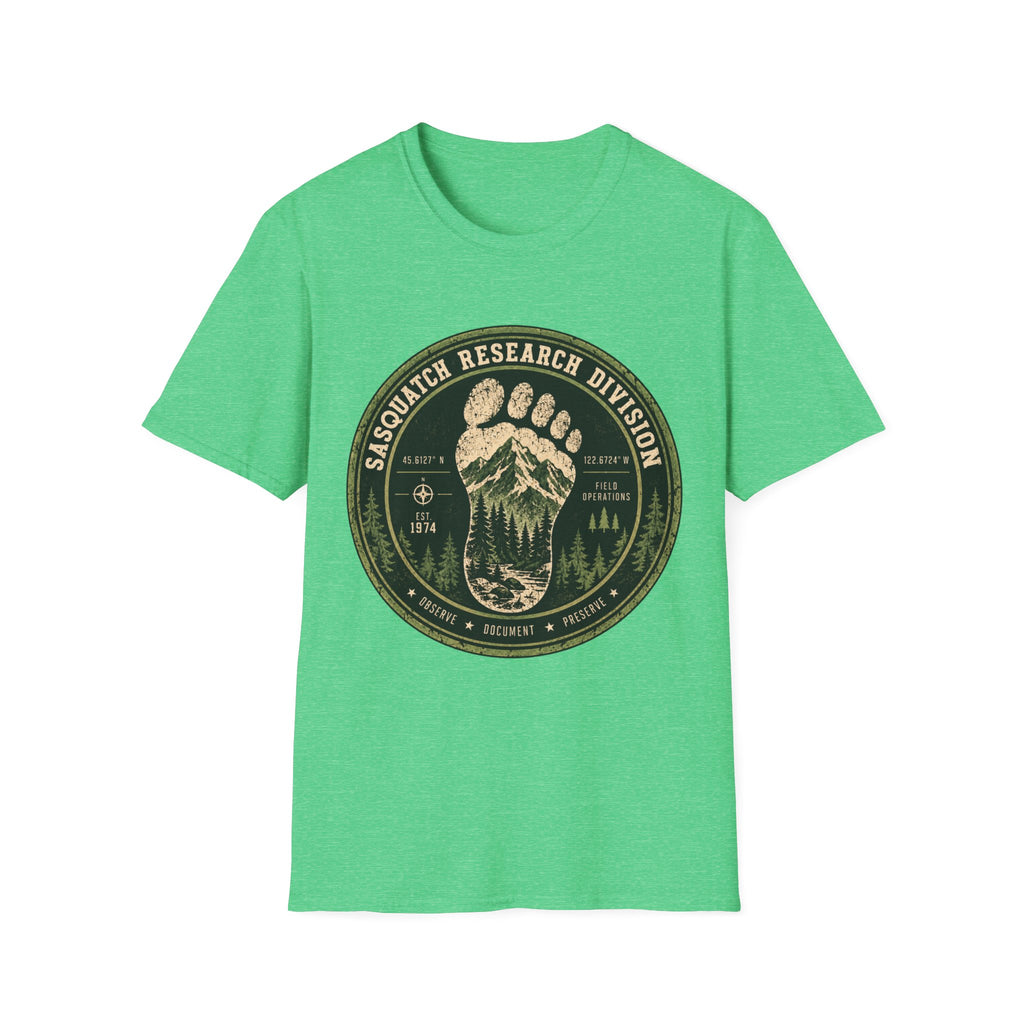 Sasquatch Research Division T-Shirt – Vintage Bigfoot Explorer Tee