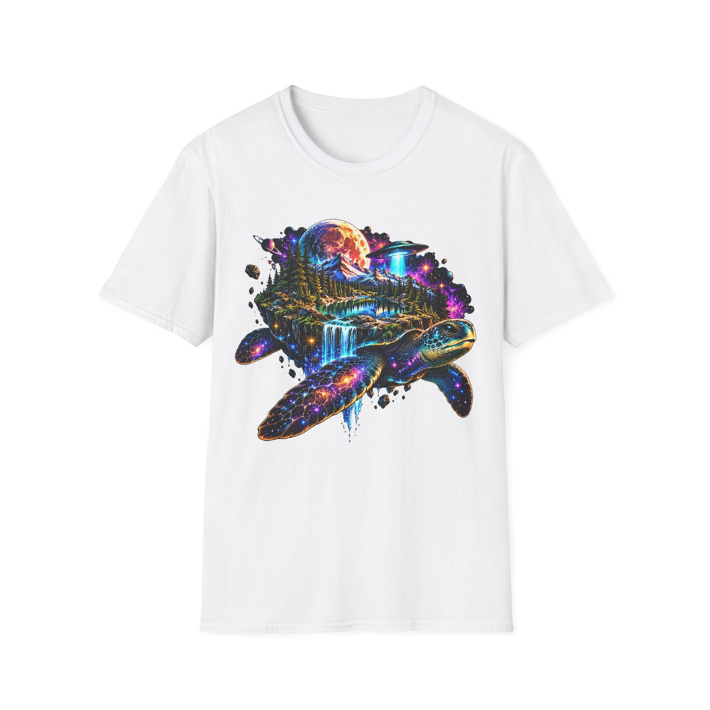 Colorful Cosmic Turtle T-Shirt