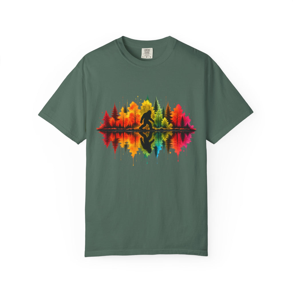 Bigfoot Forest Reflection T-Shirt