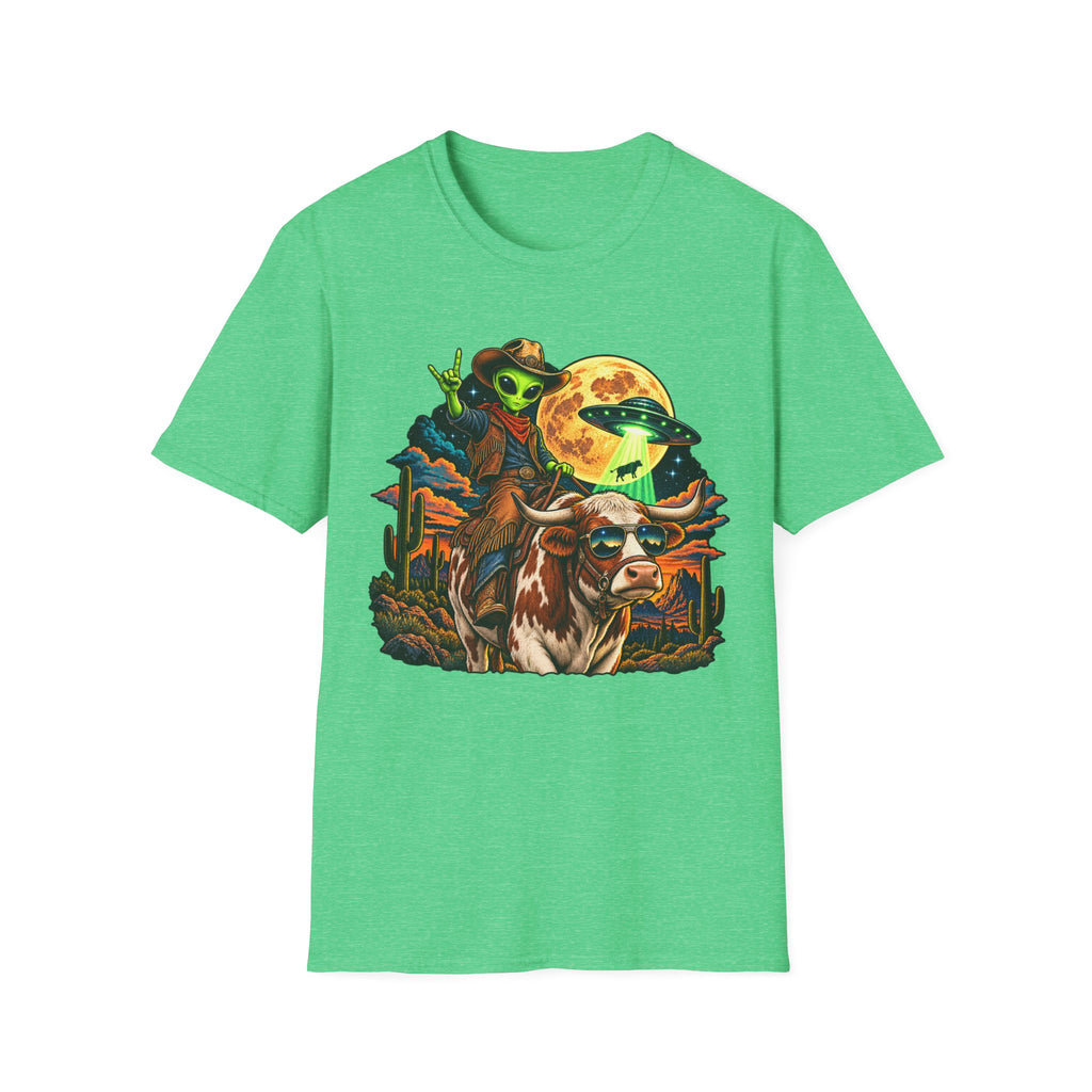 Alien cowboy T-shirt