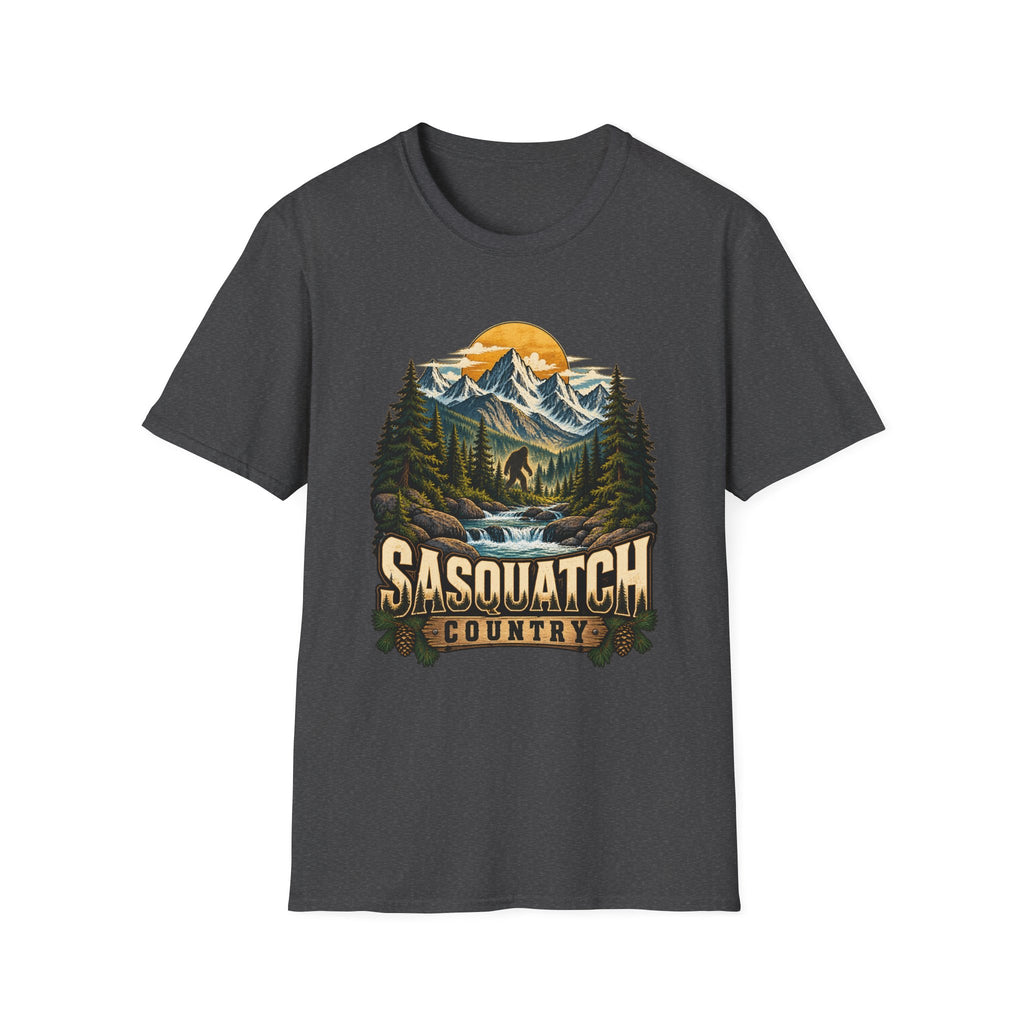 Sasquatch Country Mountain Adventure T-Shirt