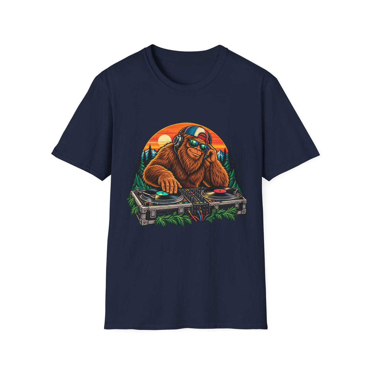 Chill Sasquatch DJ T-Shirt