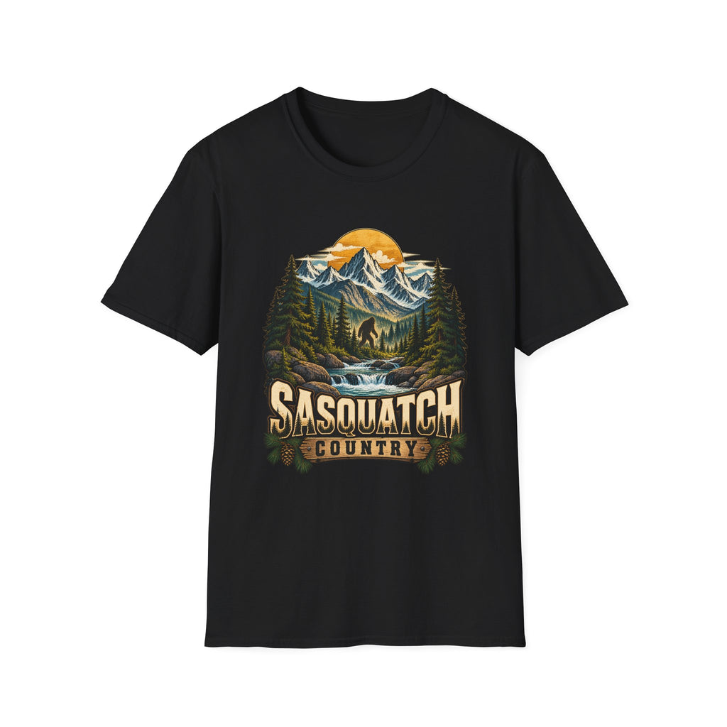 Sasquatch Country Mountain Adventure T-Shirt