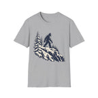 Bigfoot Mountain T-Shirt — Sasquatch Hiking Graphic Tee