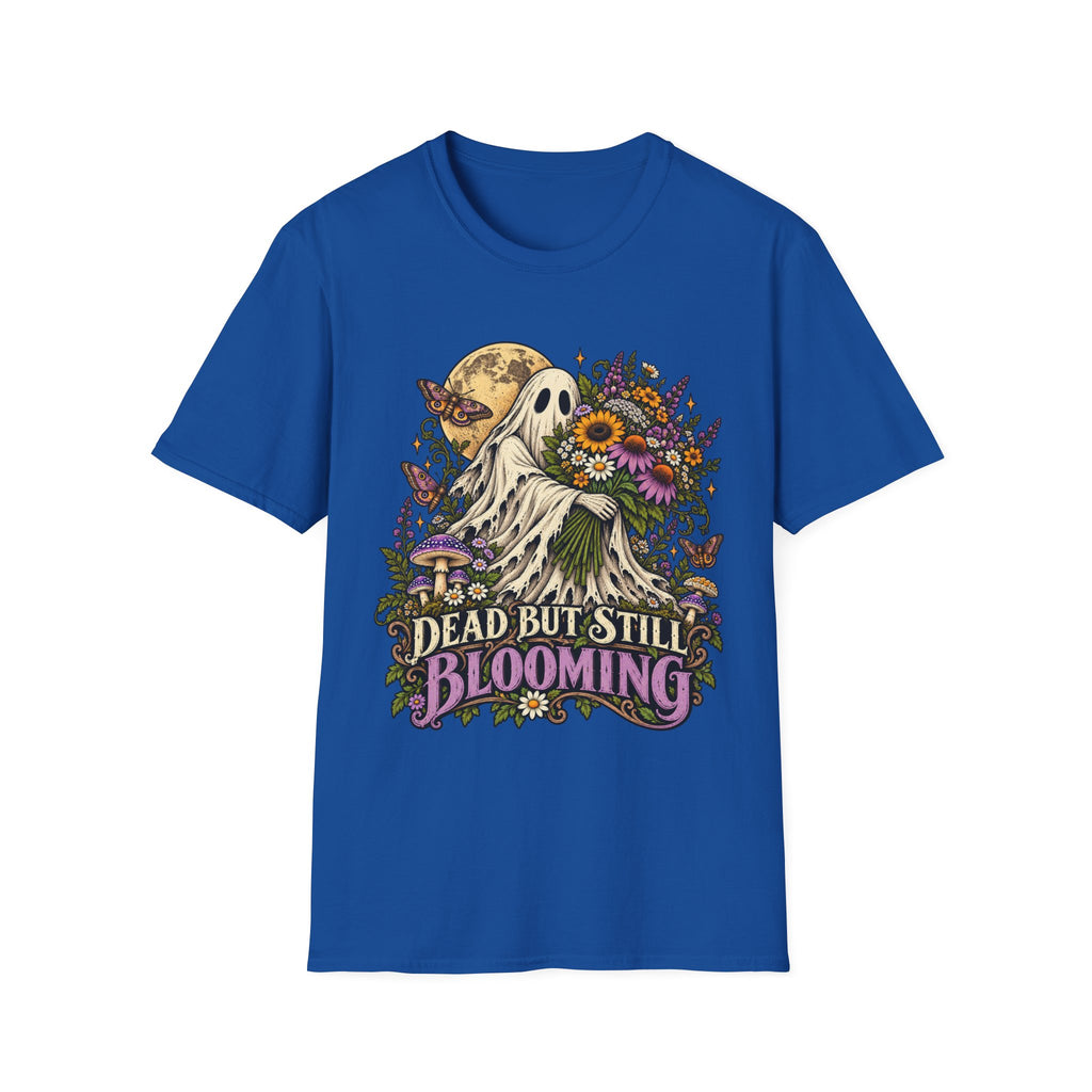 Dead but Still Blooming Floral Ghost T-Shirt