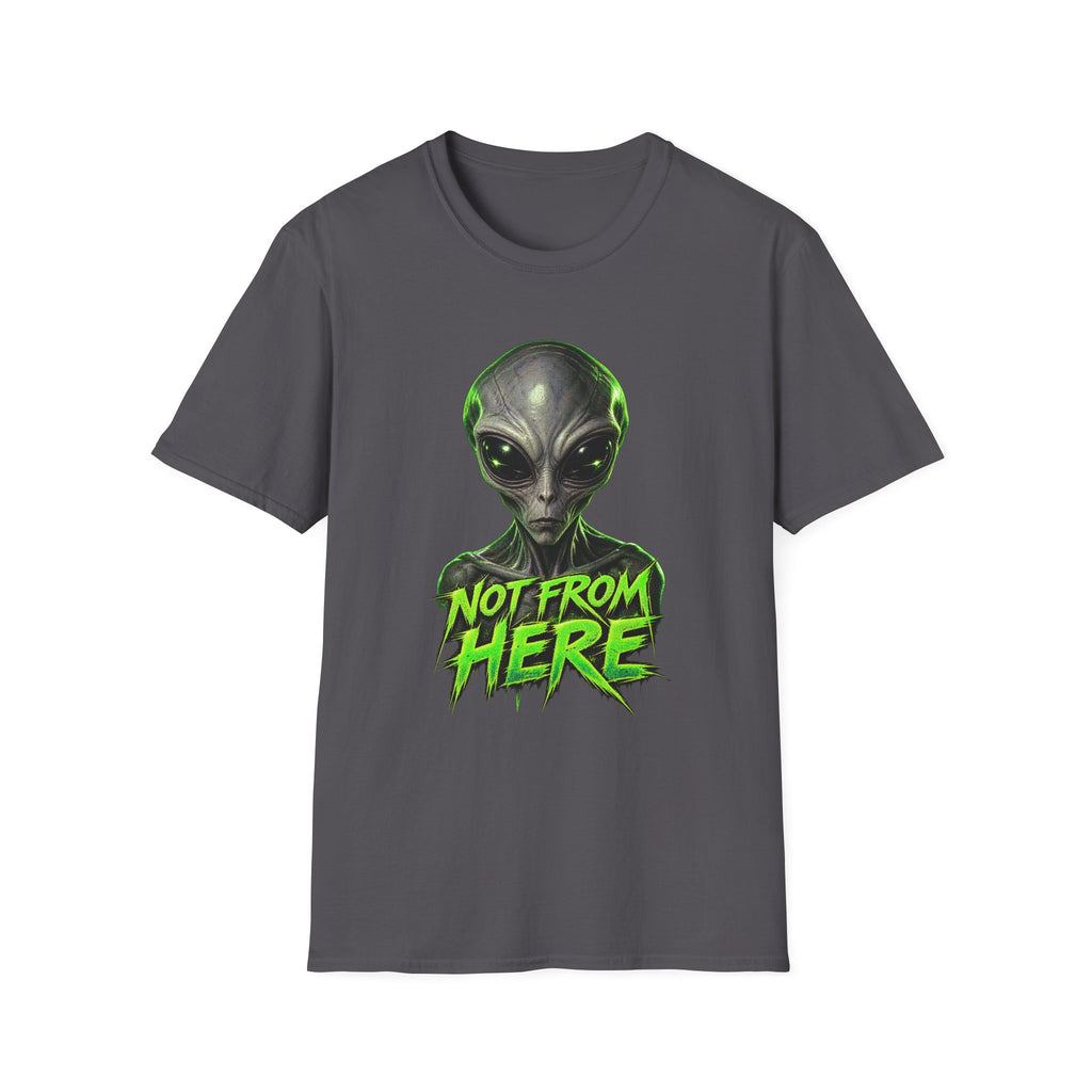 Not From Here Alien Graphic T-Shirt