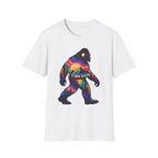 Colorful Sasquatch Bigfoot T-Shirt