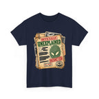 Officially Unexplained File Alien Tee | UFO X-Files Document Graphic
