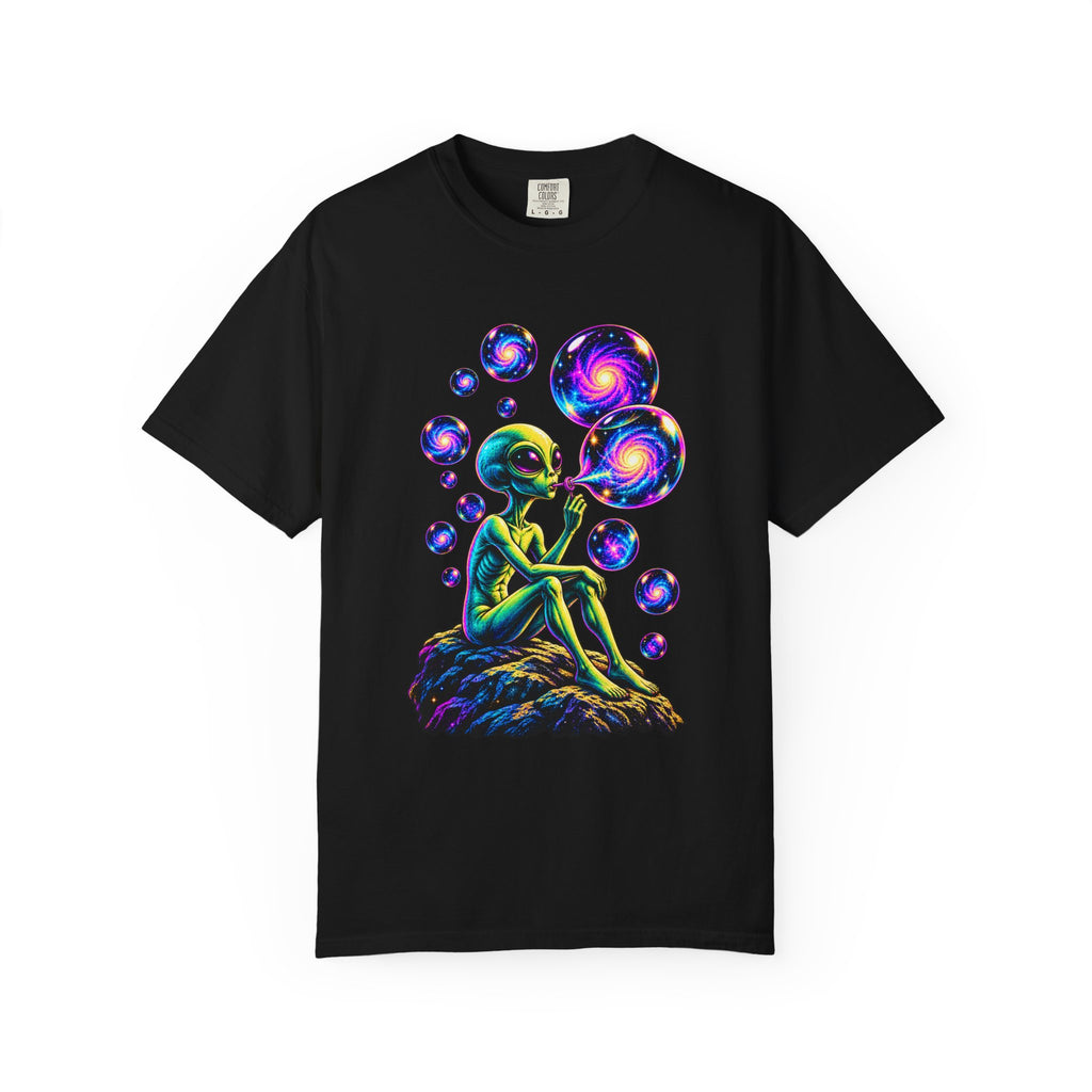 Cosmic Alien Psychedelic T-Shirt