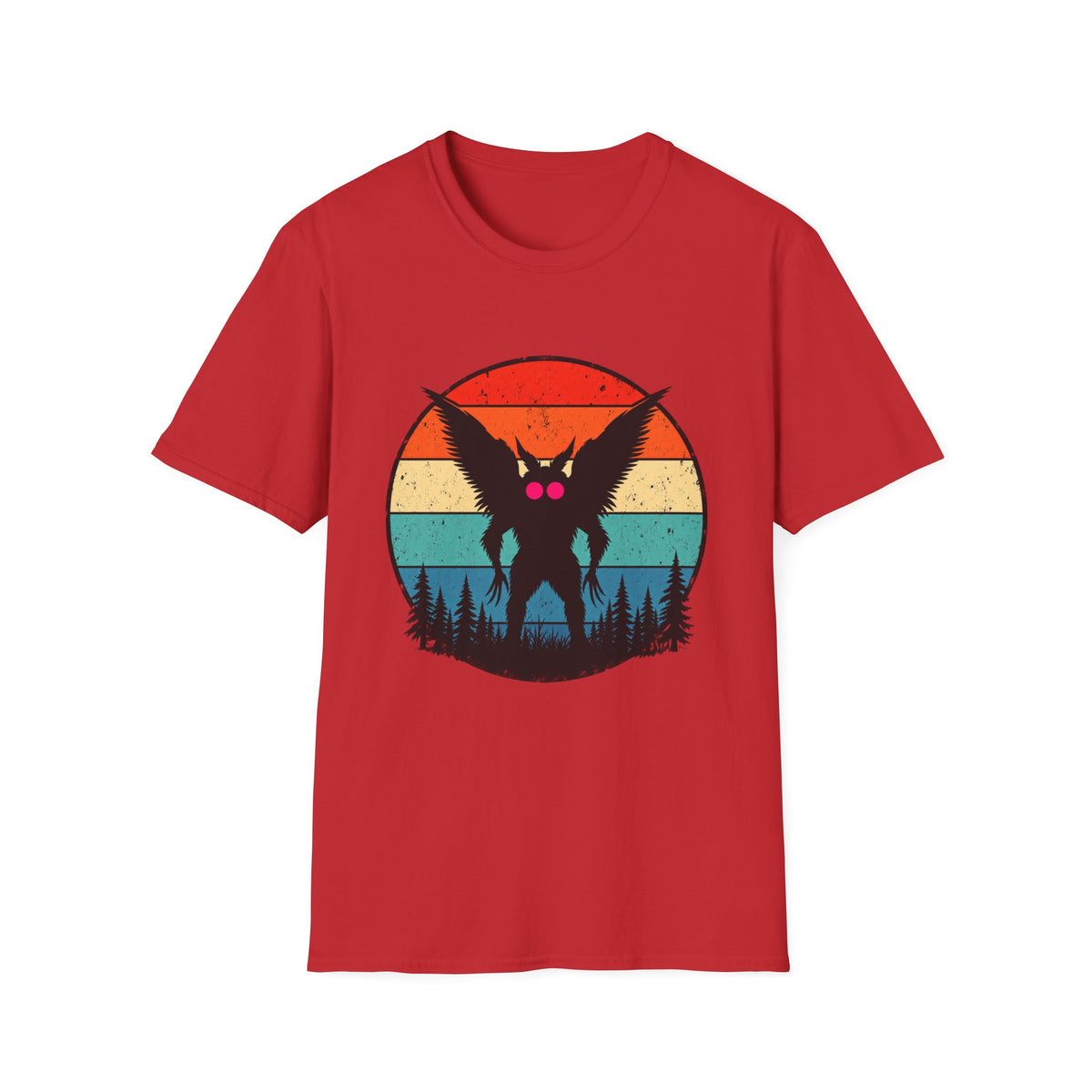 Mothman Sunset Nature T-Shirt