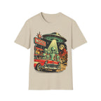 Retro Alien UFO Motel Graphic T-Shirt