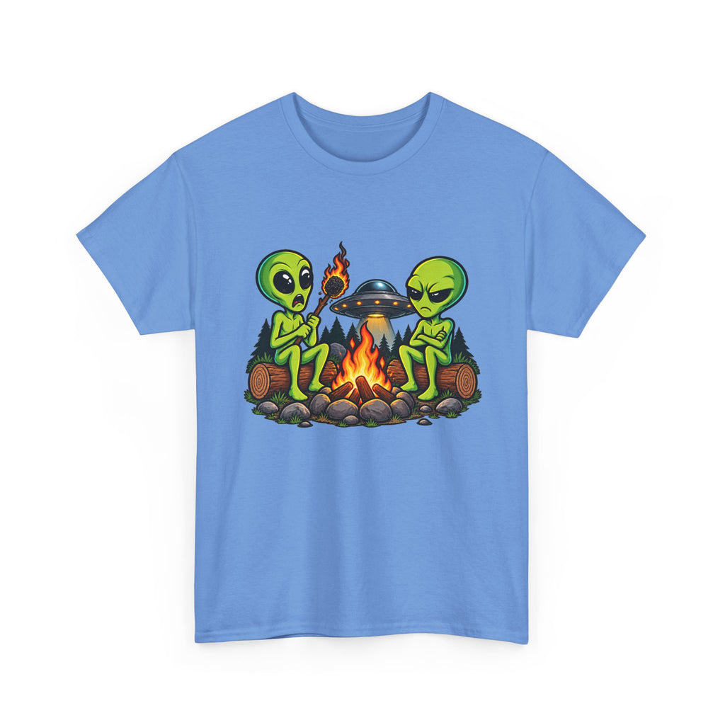 Alien Campfire Graphic T-Shirt