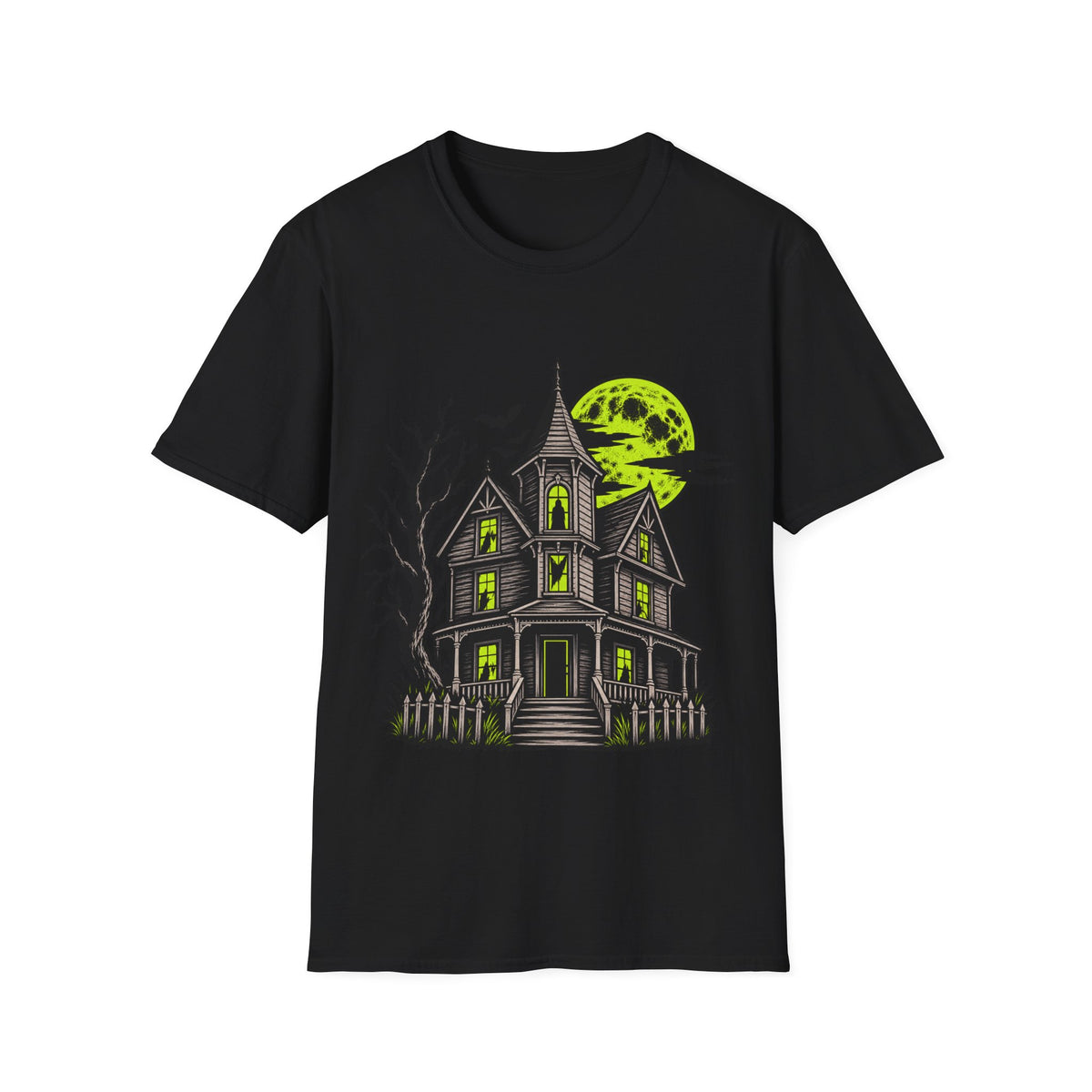 Haunted House Halloween T-Shirt