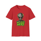 Not From Here Alien Graphic T-Shirt