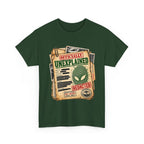 Officially Unexplained File Alien Tee | UFO X-Files Document Graphic