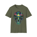 Psychedelic Skull UFO T-Shirt