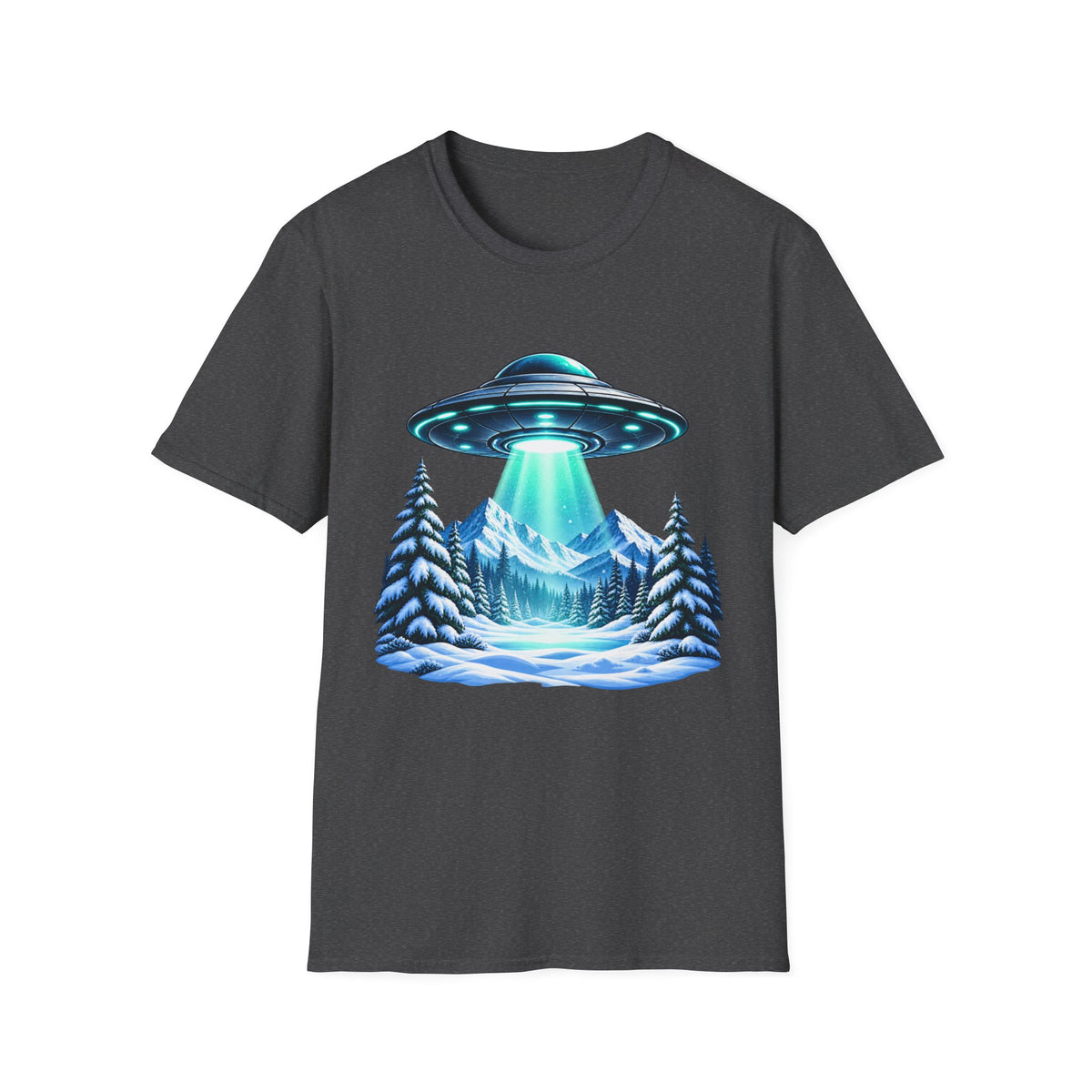 UFO  Winter Forest T-Shirt